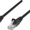 Kabel krosowy Intellinet Cat5e, nieekranowany, U / UTP, wtyk RJ-45 / wtyk RJ-45, 1,0 m, czarny