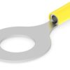 Insulated ring cable lug, 2.62-6.64 mm², AWG 12 to 10, 16.66 mm, M16, yellow, 324615