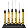 Wiha 43707 PicoFinish® SL/PH Fine ESD Screwdriver Set, 7 Piece