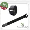 Opaska kablowa na rzepy Quadrios 25CA568 25CA568, (D x S) 100 mm x 20 mm, 10 szt.