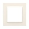 SIMON 10 Ramka 1 pojedyncza uniwersalna poziom i pion kremowy CR1/41 KONTAKT SIMON
