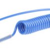 Przewód pneumatyczny spiralny 2 m średnica zew: 10 mm OD Niebieski średnica wew: 6.5 mm RS PRO Poliuretan