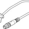 FESTO 177678 Kabel połączeniowy czujnika/aktuatora M8 2.50 m Ilość pinów: 2, 3 1 szt.