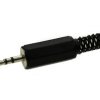 Wtyk; jack 2,5; SS25K; stereo; proste; plastik; czarny; na przewód; lutowany; Goobay; RoHS