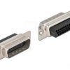 66713 D-Sub HD 26 Pin Crimp Stecker, Metall, 2 Stück