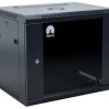 Szafa wisząca RACK 19 cali 9U 450mm czarna NEKU TS BOX