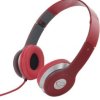 Słuchawki audio stereo TECHNO czerwone
