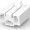 Insulating housing for 6.35 mm, 3 pole, PA, natural, 172220-1