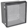 Obudowa ogólnego użytku ABS szerokość zew. 300 mm długość zew. 300 mm wys. zew. 180 mm CAMDENBOSS IP67 Szary