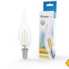 C35-T FLM żarówka LED, barwa neutralna filamentowa, moc 6,5W, trzonek E14