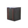 Szafka wisząca złożona 12U 600x600 rack 19drzwi szklane