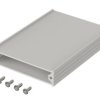 Aluminum enclosure kit, (L x W x H) 71.8 x 100 x 16.4 mm, natural, IP40, 97171100.HMT1