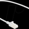 80357 Patch cable Cat.6a U/UTP Slim 0.3 m white