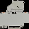 2202-1811 Fuse terminal, grey, 4-conductor, 2.5 mm²