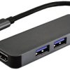 Stacja dokująca VALUE USB Type C, HDMI 4K, 2x USB Type A + Type C PD (Power Delivery)