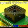 Adapter PLCC44 to DIP44 z podstawką YAMAICHI