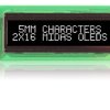 Wyświetlacz OLED Biały Midas COB Równoległe