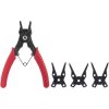Toolcraft TO-6679764 Circlip Pliers 10-50mm 90° Tip Replaceable Heads