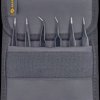 5-070-UF-13 SMD tweezers set ULTRA FINE, 6 pcs, ESD, with ESD bag