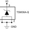 Automotive 36V unidirectional surge protection device in SOT-23