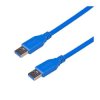 Przewód USB A - USB A 3.0 - 1,8m - Akyga AK-USB-14