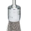 6mm Shank Wire Brush 25mm Crimped Inox