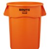 Pojemnik na odpady 44gal, kolor: Pomarańczowy, materiał: Polipropylenowe, Rubbermaid Commercial Products
