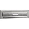 Burg Wächter 791Ni Porta Letter Plate Stainless Steel with Name Plate