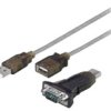 Usb/Rs232-C Konwerter Usb-Rs232 D-Sub 9Pin Wtyk, Usb A Wtyk 1,5M Usb 2.0