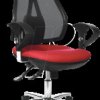 OP290U G21 Topstar Open Point SY Deluxe office chair, red