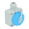 Gniazdo natynkowe hermetyczne 16A 230V IP 68 3101-380-0900