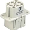 HARTING 09120173101 Wkładka złącza żeńskiego Han Q17/0-F, seria Han® Q, 17 + PE, 1 szt.