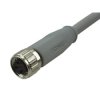 Złącze M8-3p 3 tory proste 3m (z przew.3m) do czujnika IP67