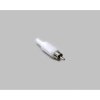 BKL 1107015 RCA Connector Plug straight 2-pin White 1pc
