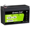 Green Cell GC-LFPGC12V7AH CUBE battery LiFePO4 12.8V 7Ah blade terminal