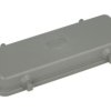 Pokrywa ochronna; Han B; 09300245405; 24B; plastik; do 2 klamer; szary; IP65; Harting; RoHS