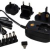 RS PRO Adapter AC/DC 7.2 W Uwy 12V dc, 3 V dc, 4.5 V dc, 5 V dc, 6 V dc, 7.5 V dc, 9 V dc Wymienny C14 1 -wyjściowa