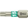 Wera 05071033001 Torsion Stainless Steel Bit For Torx Screws TX15 x 25mm