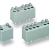 Blok zacisków do płytki drukowanej, seria: 735 2-pinowe raster 5 mm 1-rzędowe Do montażu na płytce drukowanej WAGO