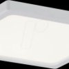 92950 LED recessed panel Areo, 8 W, 3000 K, square, white