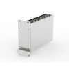 Kasety SCHROFF PRO z kapturem 3 U, panel przedni ekranowany (uszczelka tekstylna) - KAS M.HAUBE EMV 3U 10TE 167T