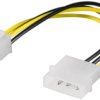 Kabel/Adapter Zasilający Do Komputera, Wtyk 5,25 Na Atx12 P4, 4-Pinowy -...