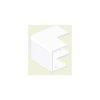 KOPOS 8936 HB Cable Duct Outside Corner 1 Piece White Exterior Angle