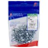 ForgeFix 100NYLOC6 Hexagon Nut & Nylon Insert ZP M6 Bag 100