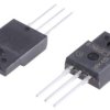 MOSFET N-kanałowy 7.3 A TO-220 FP 650 V Pojedynczy 32 W 600 miliomów