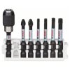 Bosch 2608522327 Impact Control Screwdriver Bit Set 6 Bits Robust