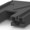 Insulating housing for 4.75 mm, 2 pole, PA, UL 94V-0, black, 176498-2