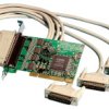 Karta szeregowa, RS232, l. portów: 4, 115.2kbit/s, FIFO: 64 B, magistrala: PCI, Szeregowe