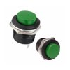 Przycisk chwilowy R13-507 - zielony - 250V-3A - 16mm - monostabilny - okrągły