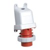 Złącze przemysłowe - zasilające 32A Wtyczka 415 V 3P+N+E Amphenol Industrial Czerwony Montaż ścienny IP67, IP69